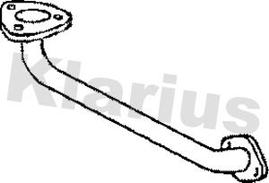 Obrázok Výfukové potrubie KLARIUS  301260