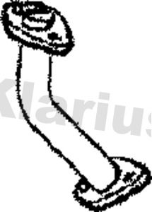 Obrázok Výfukové potrubie KLARIUS  301281