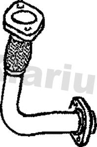 Obrázok Výfukové potrubie KLARIUS  301354