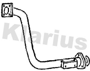 Obrázok Výfukové potrubie KLARIUS  301549