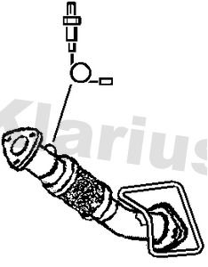 Obrázok Výfukové potrubie KLARIUS  301695