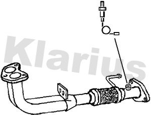 Obrázok Výfukové potrubie KLARIUS  301882