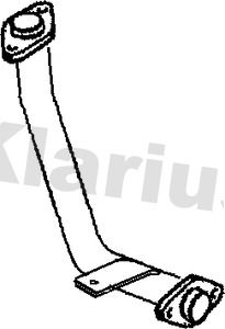 Obrázok Výfukové potrubie KLARIUS  302071