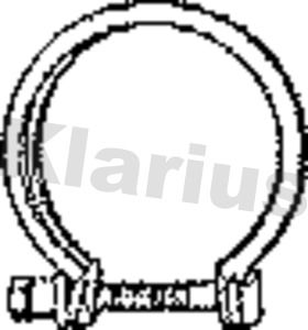 Obrázok Svorka výfukového systému KLARIUS  430625