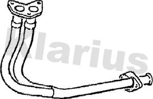 Obrázok Výfukové potrubie KLARIUS  120038