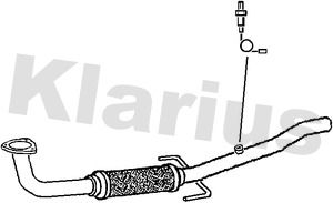 Obrázok Výfukové potrubie KLARIUS  142740