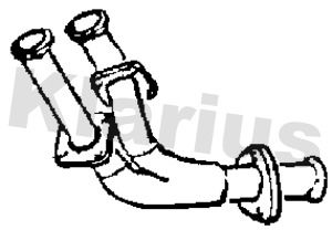 Obrázok Výfukové potrubie KLARIUS  120083