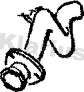 Obrázok Výfukové potrubie KLARIUS  120084