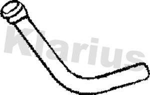 Obrázok Výfukové potrubie KLARIUS  110096