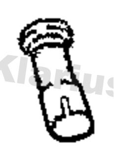 Obrázok Výfukové potrubie KLARIUS  110301