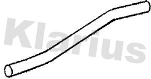 Obrázok Výfukové potrubie KLARIUS  120114