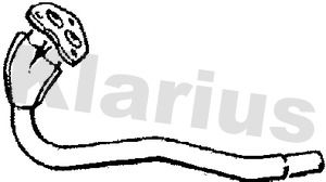 Obrázok Výfukové potrubie KLARIUS  120129