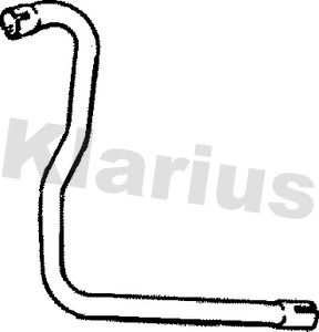 Obrázok Výfukové potrubie KLARIUS  120131
