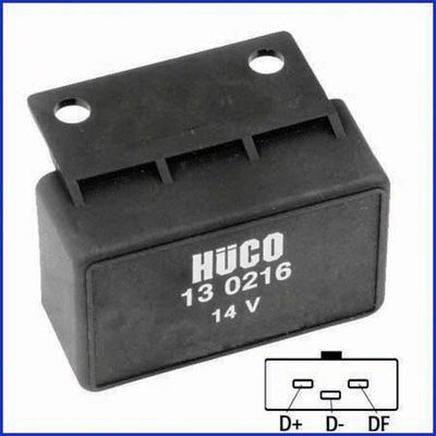 Obrázok Regulátor alternátora HITACHI Hueco 130216