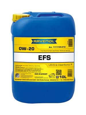 Obrázok Motorový olej RAVENOL  EFS SAE 0W-20 111110501001999