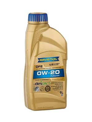 Obrázok Motorový olej RAVENOL  DFE SAE 0W-20 111110900101999
