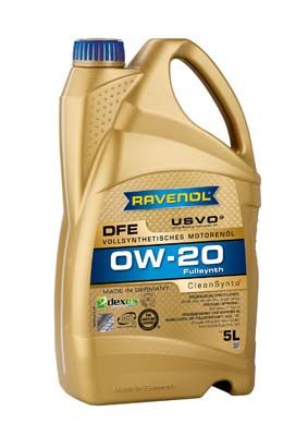 Obrázok Motorový olej RAVENOL  DFE SAE 0W-20 111110900501999