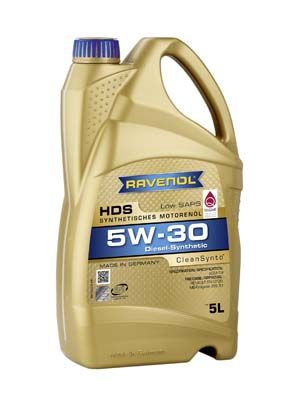 Obrázok Motorový olej RAVENOL  HDS SAE 5W-30 111112100501999