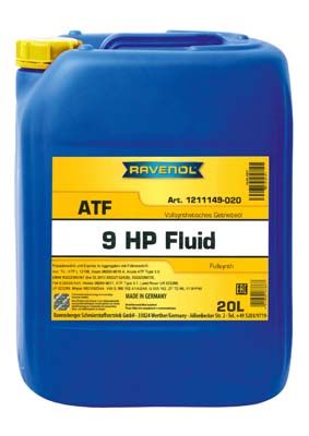 Obrázok Olej do prevodovky RAVENOL  ATF 9HP Fluid 121114902001999