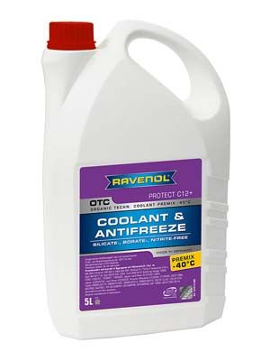 Obrázok Nemrznúca kvapalina RAVENOL  OTC Premix -40°C Protect C12+ 141011200501999