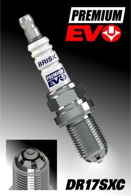 Obrázok Zapaľovacia sviečka BRISK DR17SXC   PREMIUM EVO 1899