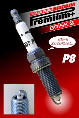 Obrázok Zapaľovacia sviečka BRISK P8 Iridium Premium+ 1626