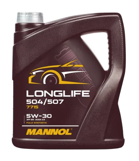Zobraziť detail Motorový olej MANNOL 5W-30 LONGLIFE 504/507 5L