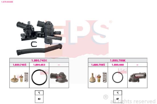 Obrázok Termostat chladenia EPS OE Equivalent 1879956KK