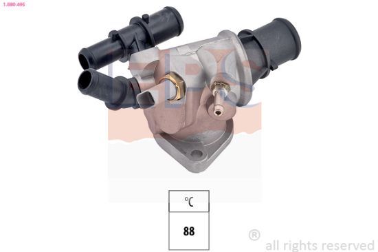 Obrázok Termostat chladenia EPS Made in Italy - OE Equivalent 1880495