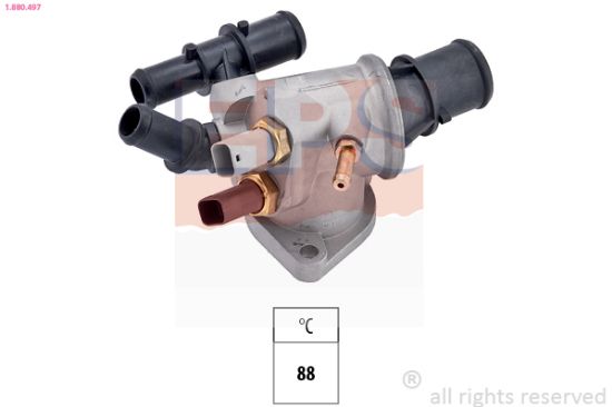 Obrázok Termostat chladenia EPS Made in Italy - OE Equivalent 1880497