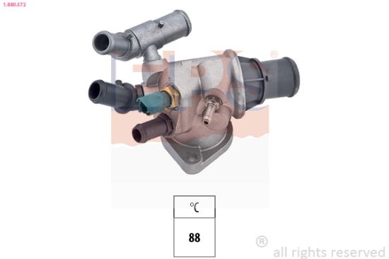 Obrázok Termostat chladenia EPS Made in Italy - OE Equivalent 1880572