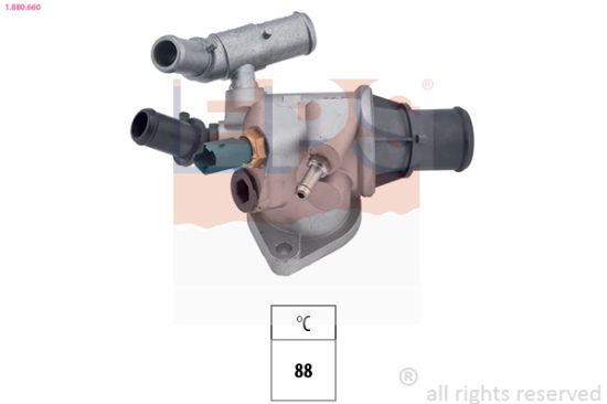 Obrázok Termostat chladenia EPS Made in Italy - OE Equivalent 1880660