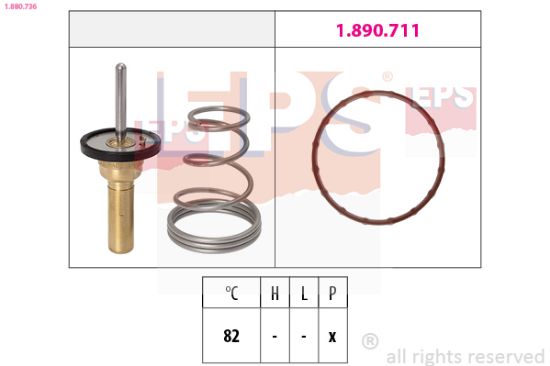 Obrázok Termostat chladenia EPS Made in Italy - OE Equivalent 1880736