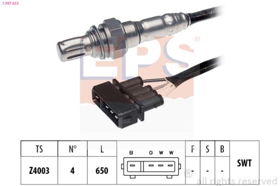 Obrázok Lambda sonda EPS Made in Italy - OE Equivalent 1997033