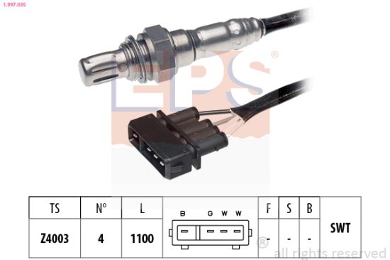 Obrázok Lambda sonda EPS Made in Italy - OE Equivalent 1997035