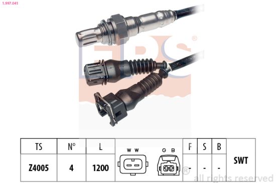 Obrázok Lambda sonda EPS Made in Italy - OE Equivalent 1997041