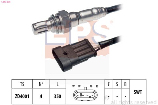 Obrázok Lambda sonda EPS Made in Italy - OE Equivalent 1997075