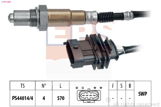 Obrázok Lambda sonda EPS Made in Italy - OE Equivalent 1997089