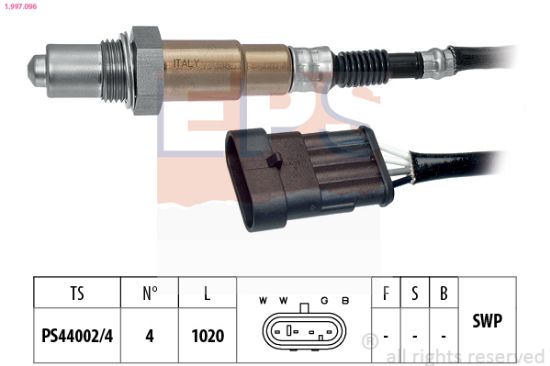 Obrázok Lambda sonda EPS Made in Italy - OE Equivalent 1997105
