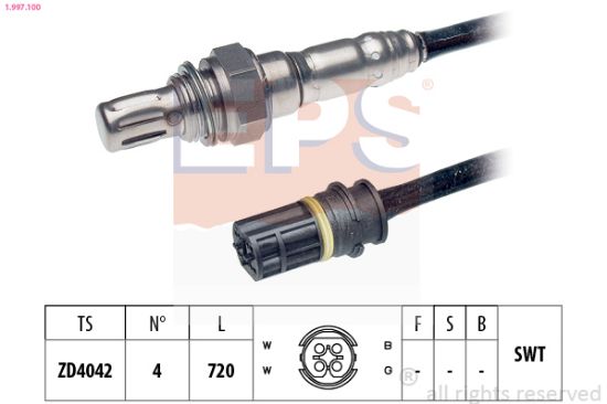 Obrázok Lambda sonda EPS Made in Italy - OE Equivalent 1997100