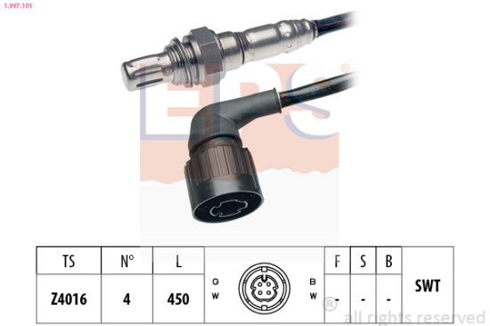 Obrázok Lambda sonda EPS Made in Italy - OE Equivalent 1997101