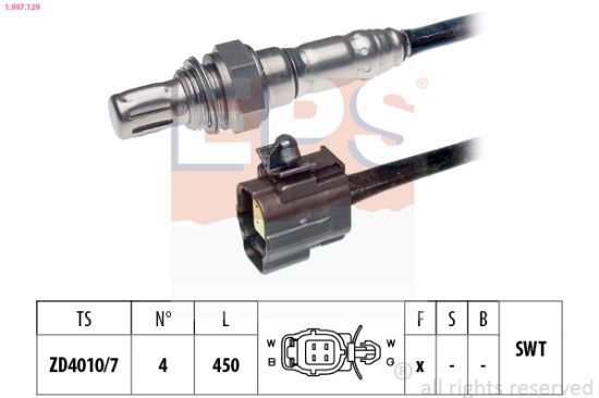 Obrázok Lambda sonda EPS Made in Italy - OE Equivalent 1997129