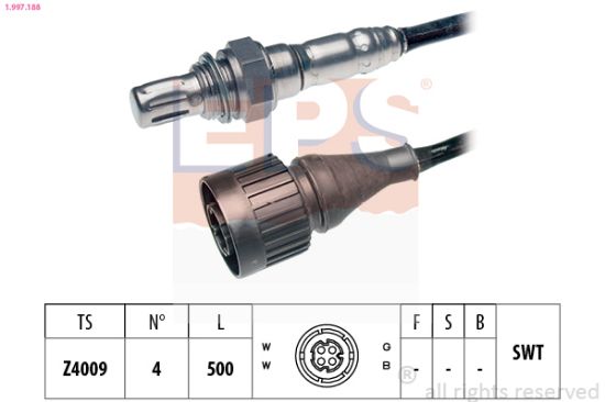 Obrázok Lambda sonda EPS Made in Italy - OE Equivalent 1997188
