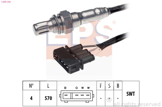 Obrázok Lambda sonda EPS Made in Italy - OE Equivalent 1997191