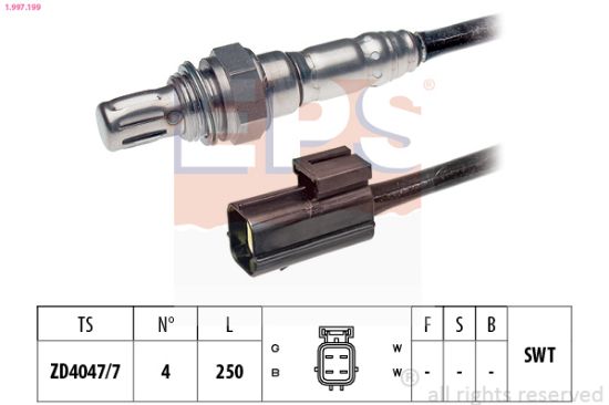 Obrázok Lambda sonda EPS Made in Italy - OE Equivalent 1997199