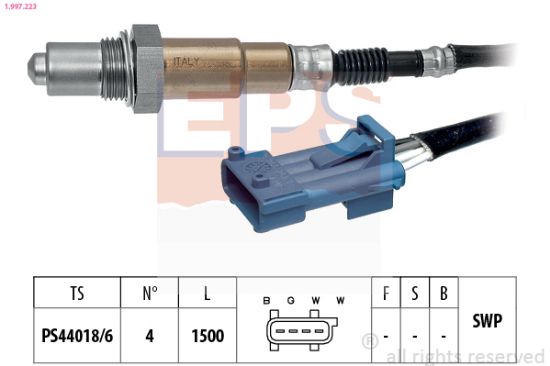Obrázok Lambda sonda EPS Made in Italy - OE Equivalent 1997211