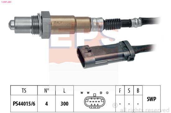 Obrázok Lambda sonda EPS Made in Italy - OE Equivalent 1997281