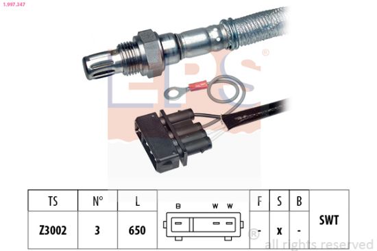 Obrázok Lambda sonda EPS Made in Italy - OE Equivalent 1997347