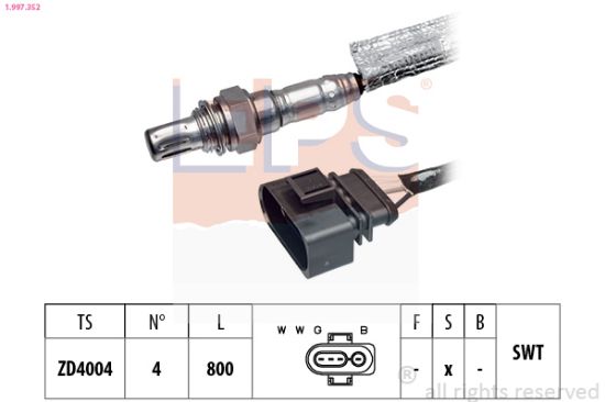 Obrázok Lambda sonda EPS Made in Italy - OE Equivalent 1997352