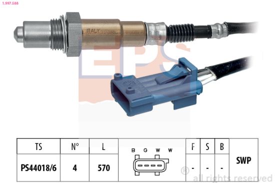 Obrázok Lambda sonda EPS Made in Italy - OE Equivalent 1997588